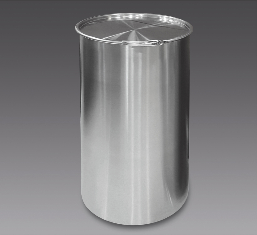stainless steel open head crevice free drum 1